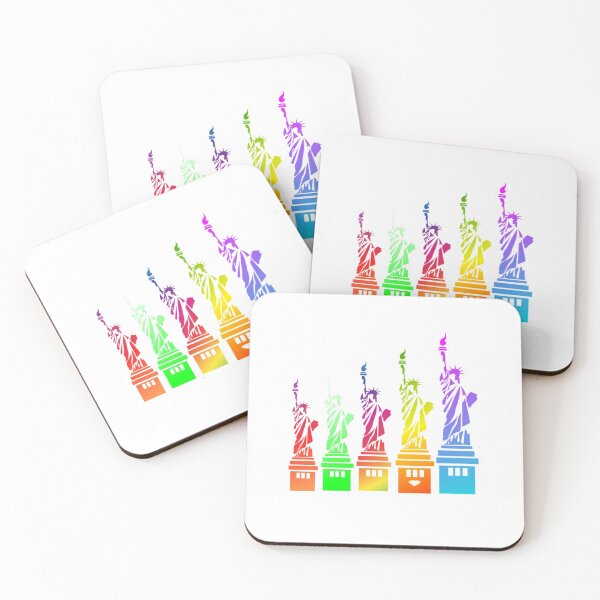 Item preview, STATUE OF LIBERTY IN GRADIENT SHADES 2.0-ADDICTED TO NEW YORK designed and sold by samArtline.