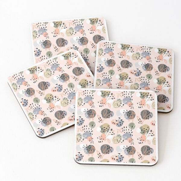 Item preview, Modern and fashionable abstract pink pattern designed and sold by Cattigal.