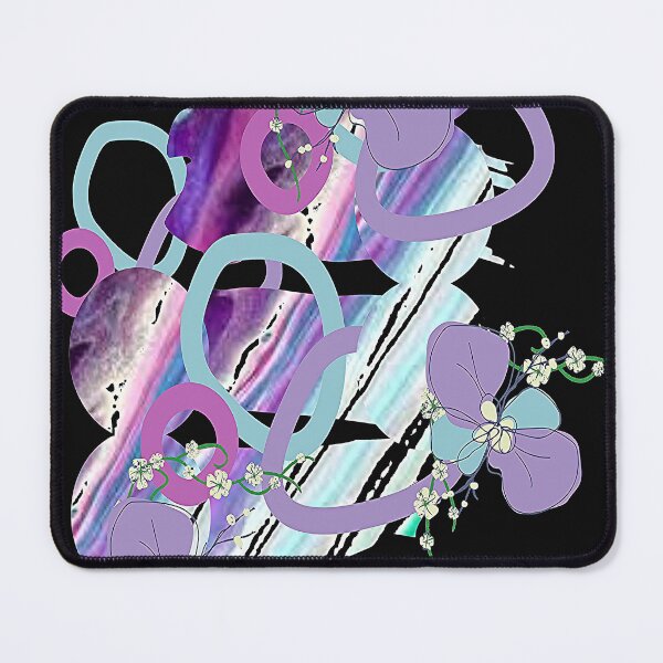 Item preview, Fantasy Floral Abstraction, Floral Graphic Psychedelic Abstract Art, Inspired by Nature designed and sold by Adri Barnard.