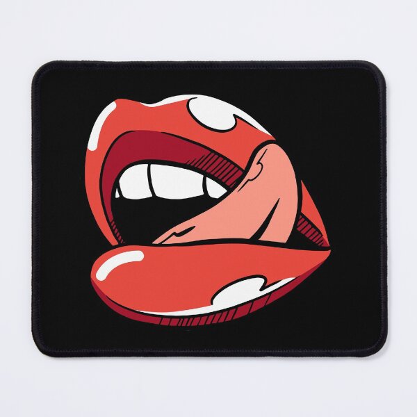 Item preview, Cartoon Pop Art Red Lips designed and sold by digitalscrabble.