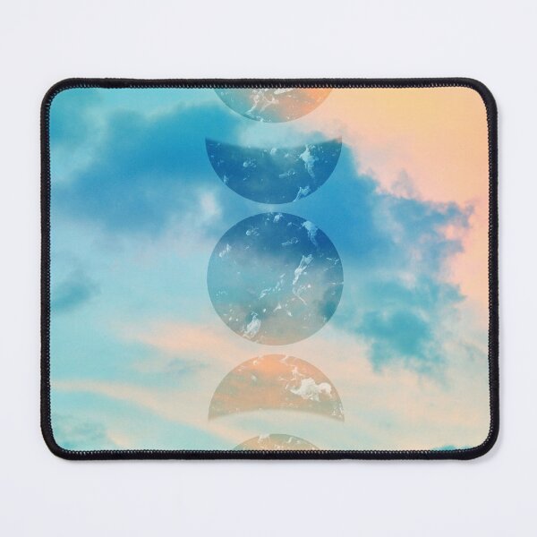 Item preview, Unicorn Pastel Clouds Moon Phases #2 #decor #art  designed and sold by Anita's & Bella's Art.