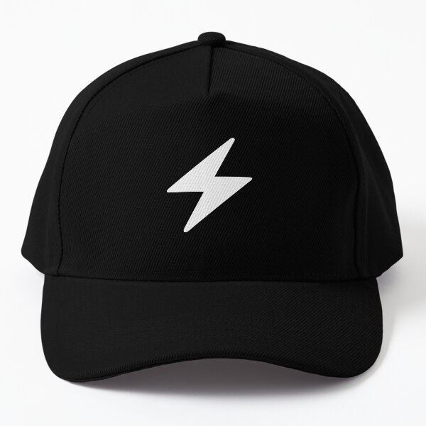 Lightning Network (Bitcoin / Lightning Only / White & Black) Baseball Cap