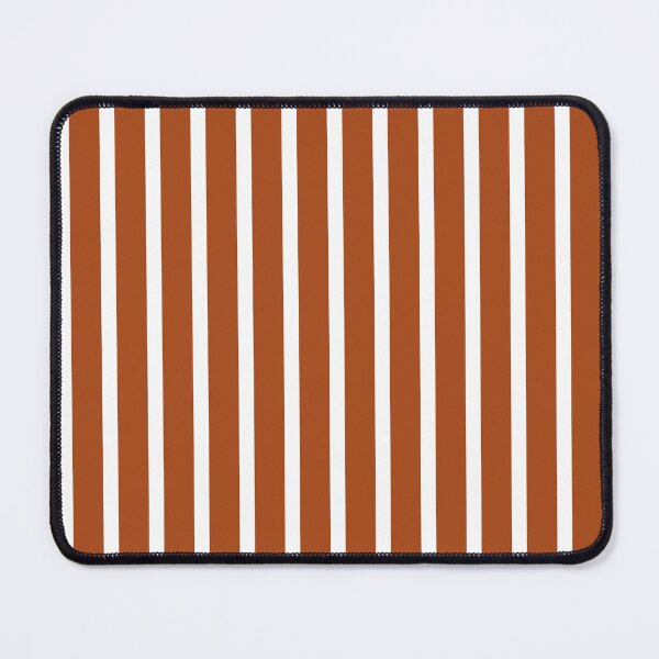 Item preview, Burnt Orange Stripes (burnt orange/white) designed and sold by Design Minds Boutique.
