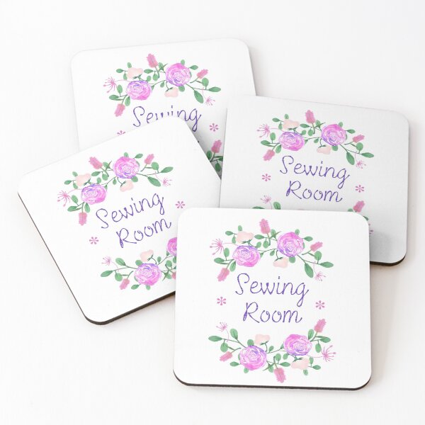 Item preview, Sewing Room Mixed Media Illustration designed and sold by OByD.