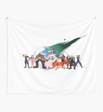 (NO BACKGROUND) Final Fantasy VII Characters Wall Tapestry