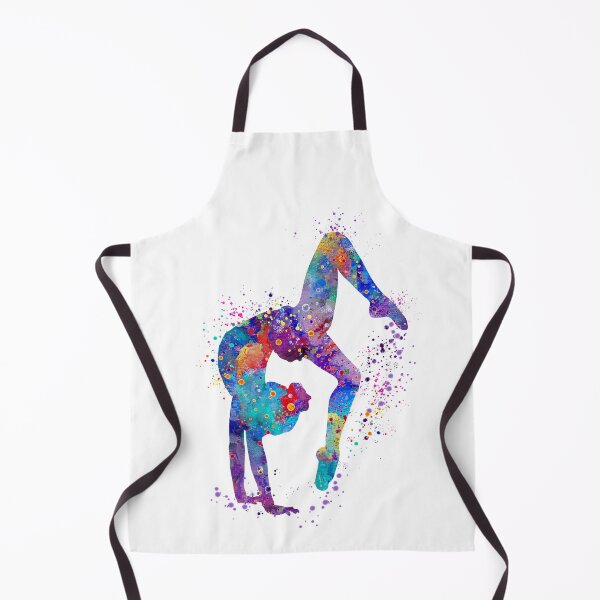 Item preview, Gymnastics Tumbling Watercolor Sports designed and sold by LotusGifts.
