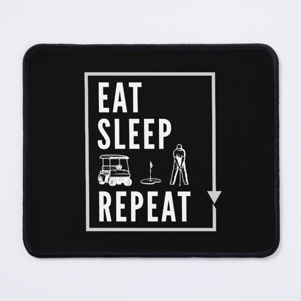 Item preview, Eat Sleep Golf Repeat designed and sold by soudaniet.