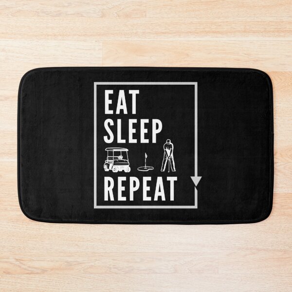 Item preview, Eat Sleep Golf Repeat designed and sold by soudaniet.