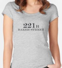 221B Baker Street Women's Fitted Scoop T-Shirt
