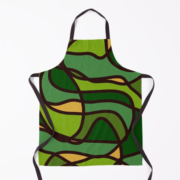 Item preview, Jungle Geometric Green Shapes Minimalist Forest Art designed and sold by hopecope.