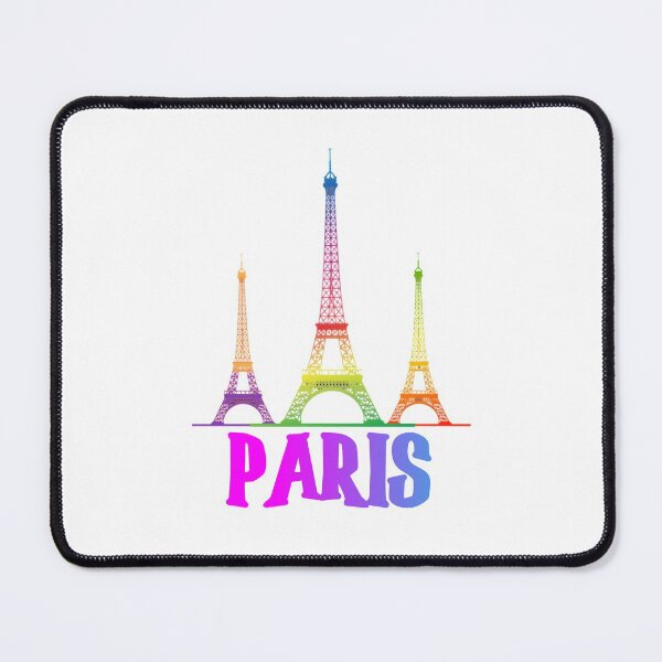 Item preview, COLORFUL PARIS AND EIFFEL TOWER IN GRADIENT ARTLINE -ADDICTED TO PARIS designed and sold by samArtline.