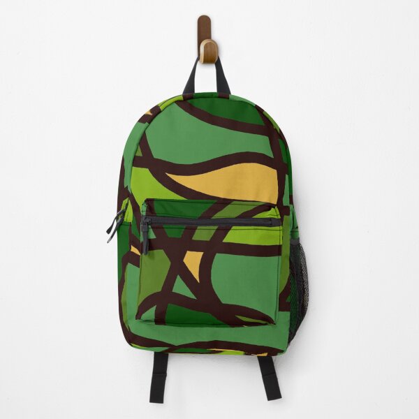 Item preview, Jungle Geometric Green Shapes Minimalist Forest Art designed and sold by hopecope.