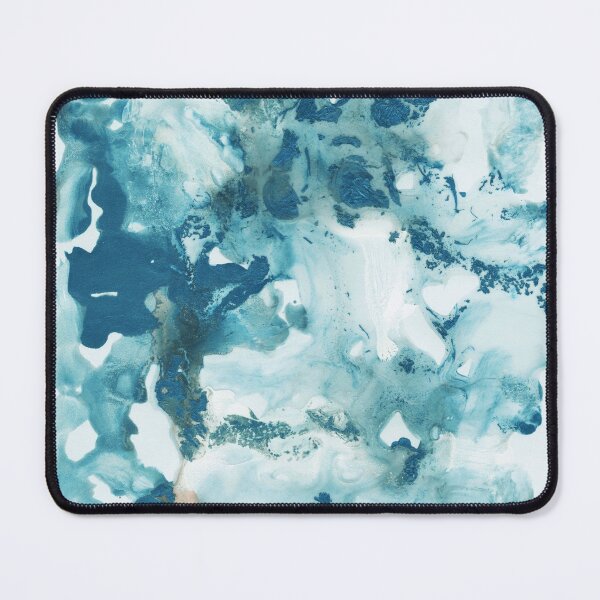 Item preview, Blue Ocean Ink Abstract #1 #minimal #ink #art designed and sold by Anita's & Bella's Art.