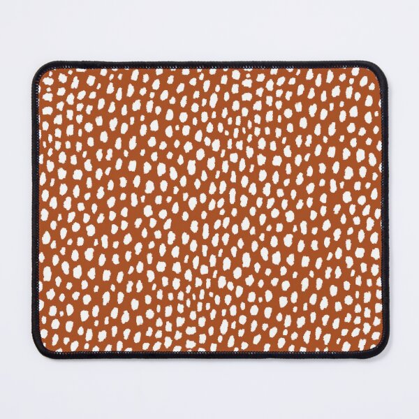 Item preview, Burnt Orange Spots (white/burnt orange) designed and sold by Design Minds Boutique.