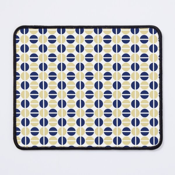 Item preview, Geometric Circles (navy blue/cream) designed and sold by Design Minds Boutique.