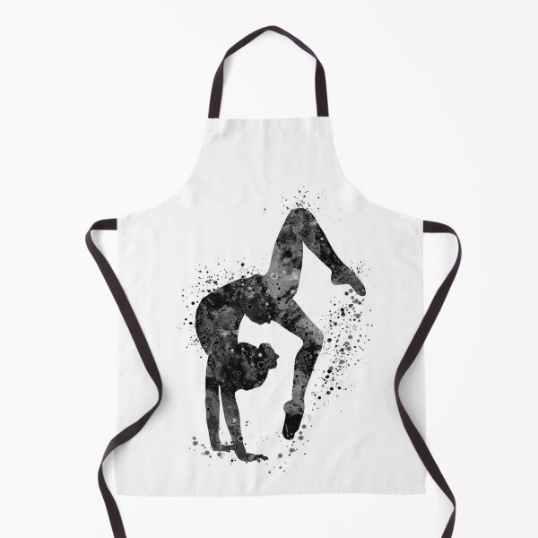 Item preview, Gymnastics Tumbling Black and White Sports Gift designed and sold by LotusGifts.