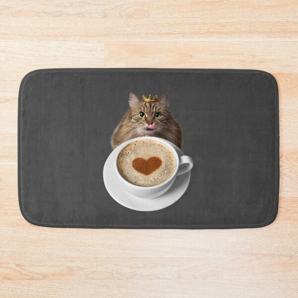 Item preview, Custom Art : All I Need Is Coffee and Jasmine (Tongue Out_Grey) designed and sold by leBoosh-Designs.