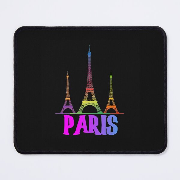 Item preview, COLORFUL EIFFEL TOWER AND PARIS IN GRADIENT ARTLINE PATTERN  designed and sold by samArtline.
