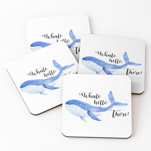 Item preview, Whale hello there designed and sold by ApricotBlossom.