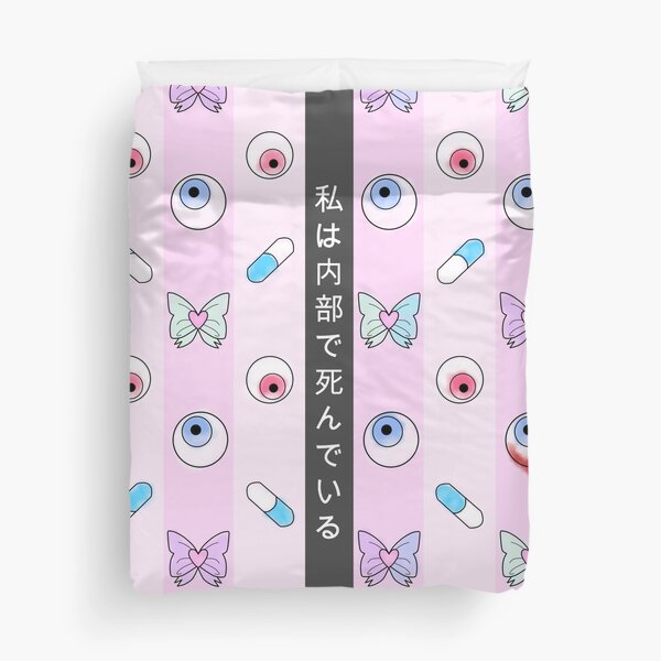 Menhera-chan Anime Bed Sheet or Duvet Cover BS0220A