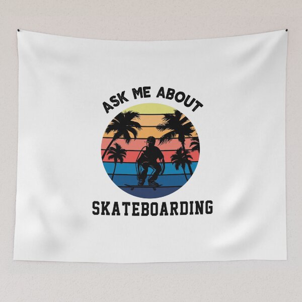 Item preview, Funny Skater, ask me about skateboarding, Skate Boarding Sports Fan Gift, Skating , Skater Gift, Gift for skater Funny Meme Gift for Best Friend boyfriend girlfriend designed and sold by joygift369.