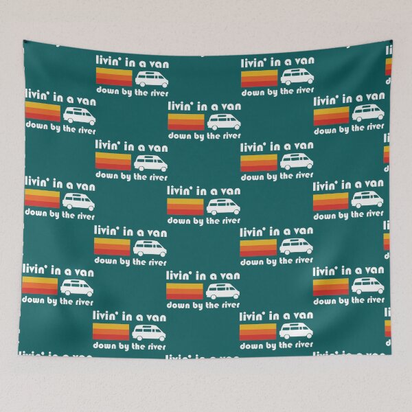 Item preview, Living In A Van Down By The River Classic designed and sold by AZumiCreatives.