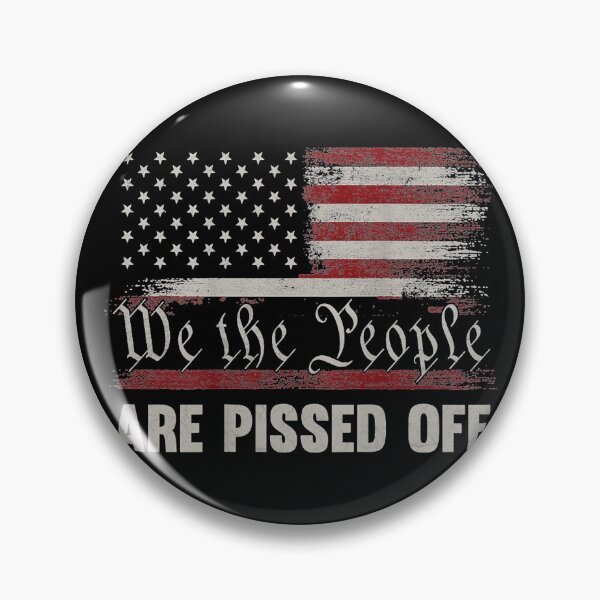 Item preview, We the People Are Pissed Off Vintage US America Flag designed and sold by nicholsongregor.