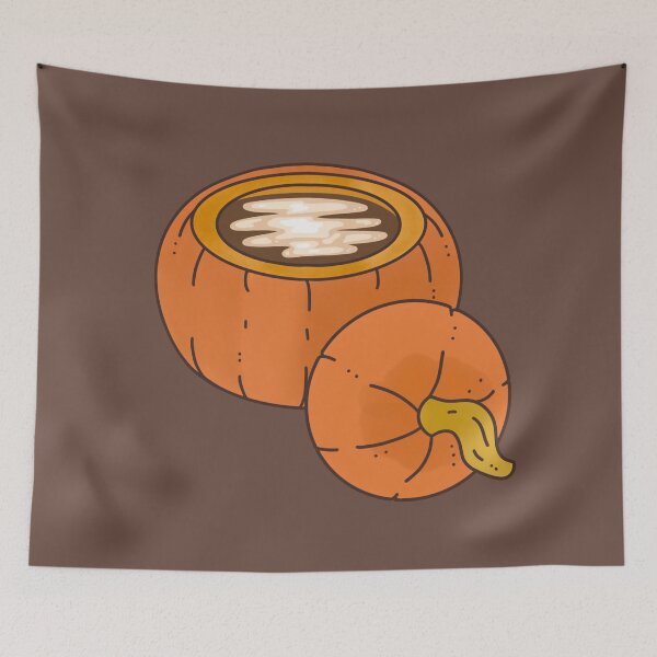 Item preview, Pumpkin spice latte in a pumpkin designed and sold by CricketDoodles.