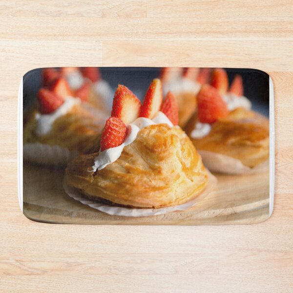 Item preview, Choux cream with strawberry. designed and sold by little-monkey-s.