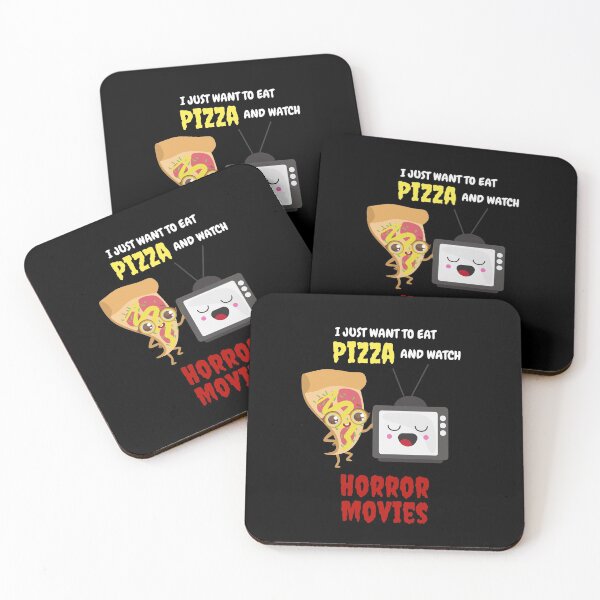 Item preview, I Just Want To Eat Pizza And Watch Horror Movies designed and sold by bsrishika.