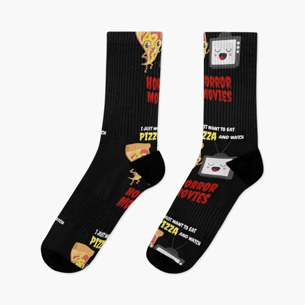Item preview, I Just Want To Eat Pizza And Watch Horror Movies designed and sold by bsrishika.