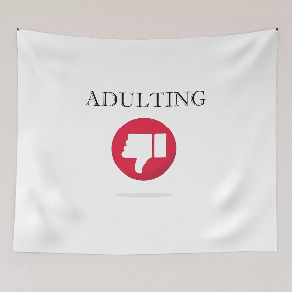 Item preview, Adulting Would Not Recommend designed and sold by Robert Ropars.