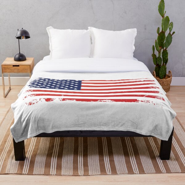 Item preview, Red White and Blue American Flag Distressed Grunge designed and sold by ARCDesigns100.