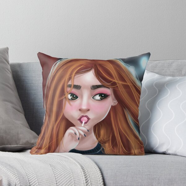 Artikelvorschau, Niedliche Lutscher Mädchen digitale Kunst Illustrationen entworfen und verkauft von ferifystudio.