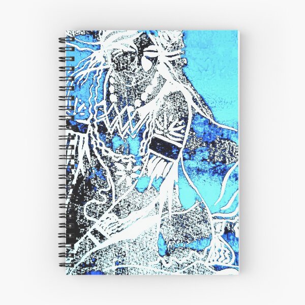 Item preview, Mata Hari Aqua Block Print designed and sold by Minxylynx4.