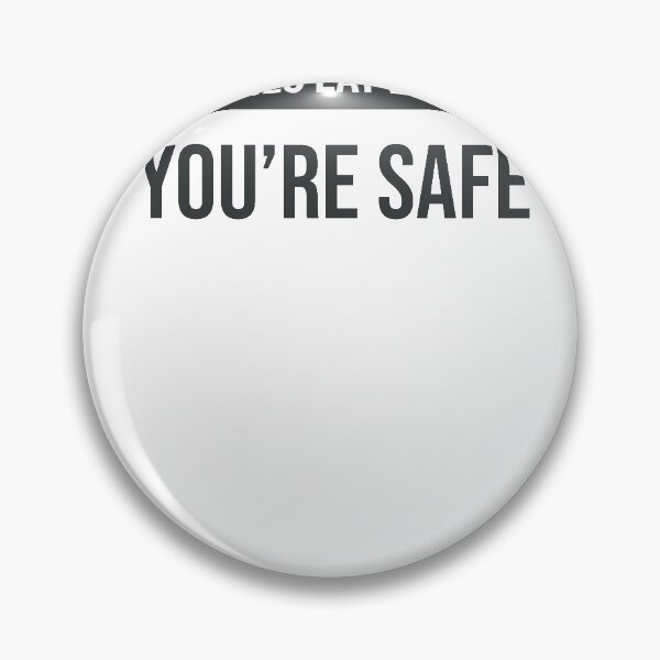 Item preview, Zombies eat brains. You’re safe. designed and sold by scriptcarry.