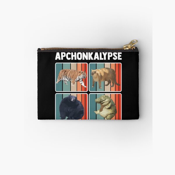 Item preview, Four Chonk Of The Apchonkalypse Chonkiest Chonk Funny Chonk designed and sold by Nessshirts.