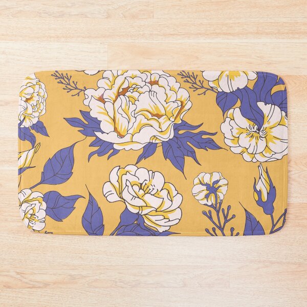 Item preview, Blooming flowers mustard designed and sold by Cattigal.