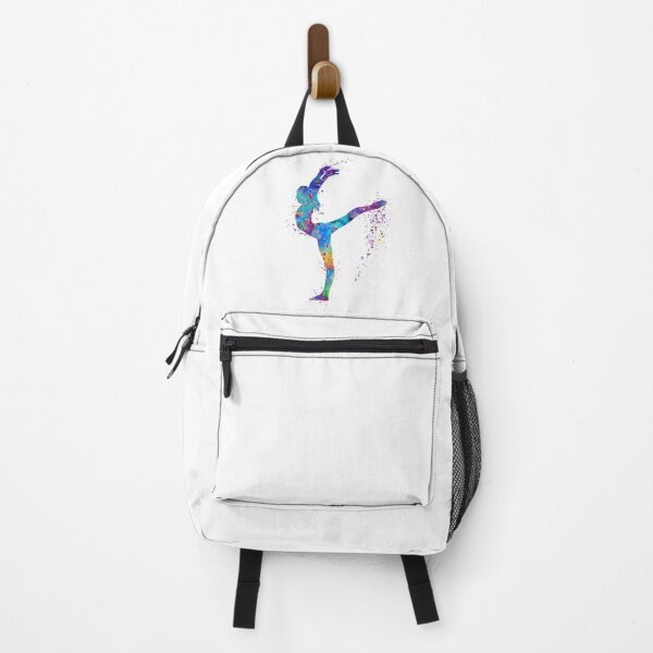 Item preview, Girl Gymnastics Watercolor Silhouette designed and sold by LotusGifts.