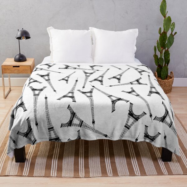 Item preview, EIFFEL TOWER IN MONOCHROME ARTLINE PATTERN - ADDICTED TO PARIS designed and sold by samArtline.