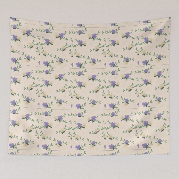 Item preview,  purple floral print designed and sold by ivneet09.