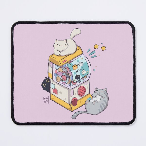 Item preview, Gashapon cats vending machine designed and sold by LauraPemArt.