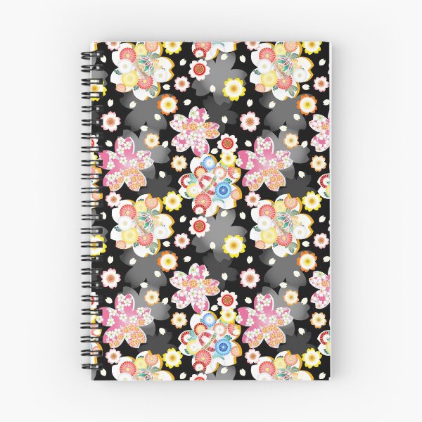 Item preview, Japanese Pattern WAGARA of Yozakura Night Cherry Blossom designed and sold by monodesigns.
