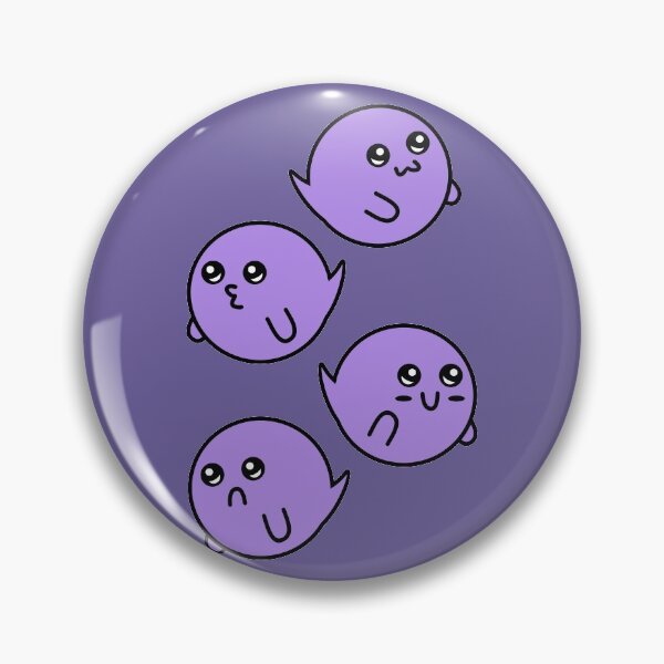 Item preview, Purple Ghost Pattern designed and sold by Jelly Turnip.