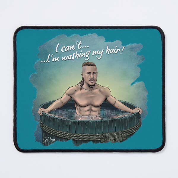 Item preview, Fan art - I can't… I'm washing my hair! designed and sold by Joel-Lange.