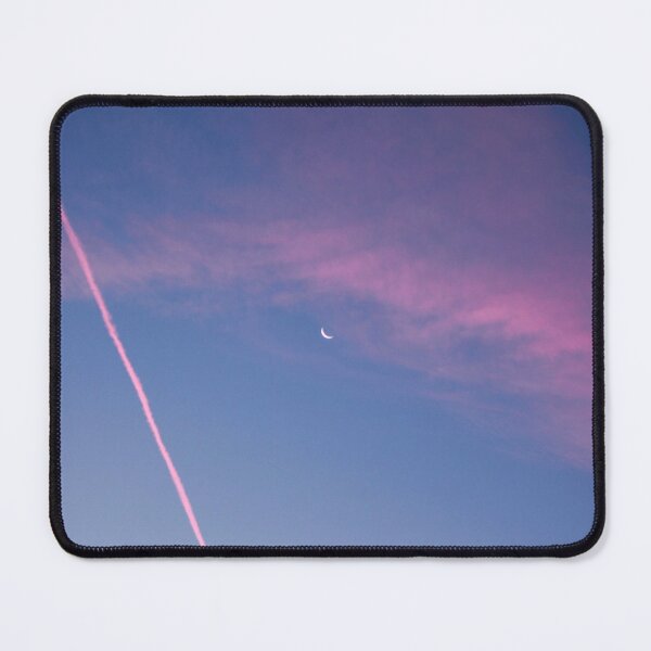 Item preview, Pink sunset with the moon designed and sold by MarDelgado.