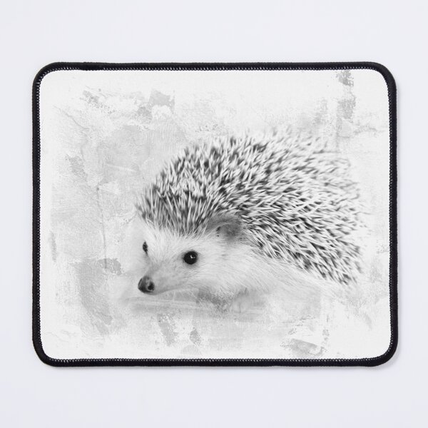 Item preview, Hedgehog BW designed and sold by Elisabeth Lucas.