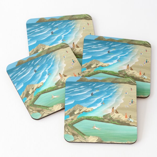 Item preview, Perranporth Tidal Pool designed and sold by Darlydesign.