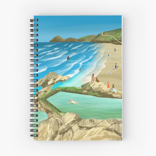Item preview, Perranporth Tidal Pool designed and sold by Darlydesign.