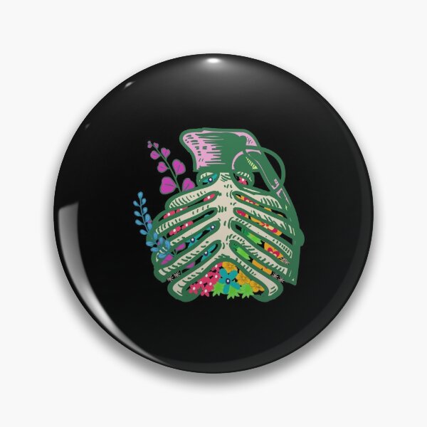 Item preview, Bone Floral Grenade designed and sold by IllustrT.